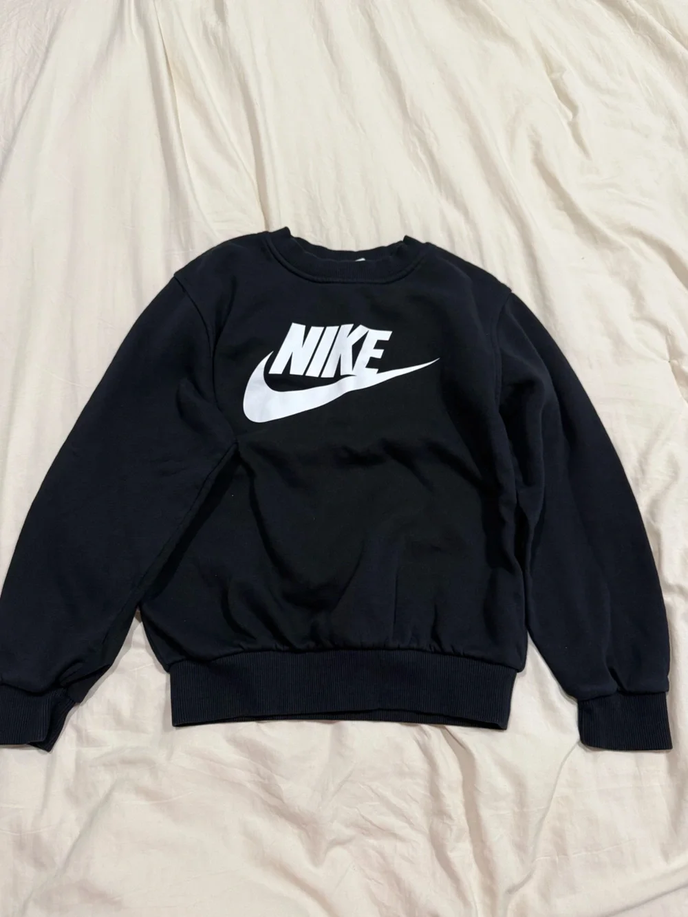 Nike Kids Black Crewneck Sweatshirt Size Small